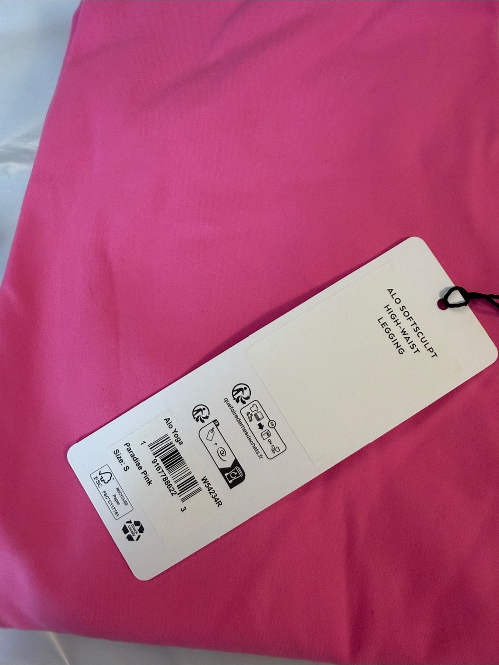 ALO Softsculpt High Waist Legging S NWT Paradise Pink (ALO001)